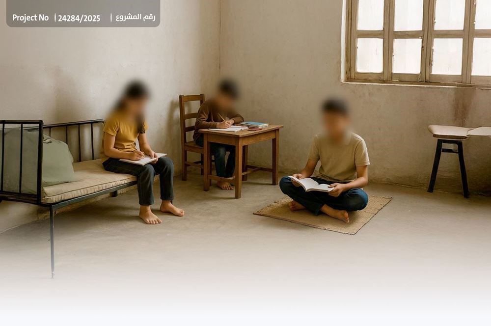 صورة أب عاجز عن توفير رسوم تعليم أطفاله