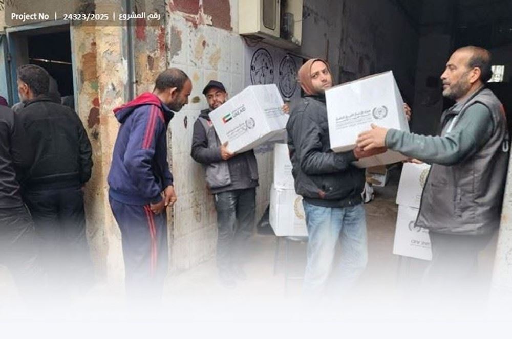 Picture of Providing food parcels - Gaza