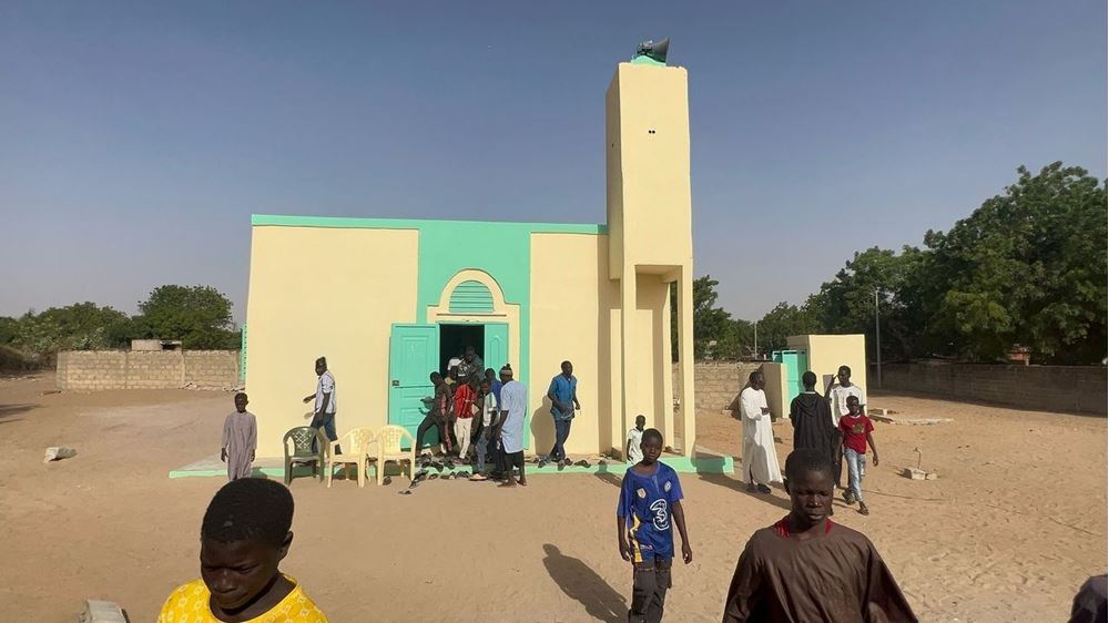 صورة بناء مسجد علي محمد جمال أهلي رحمه الله