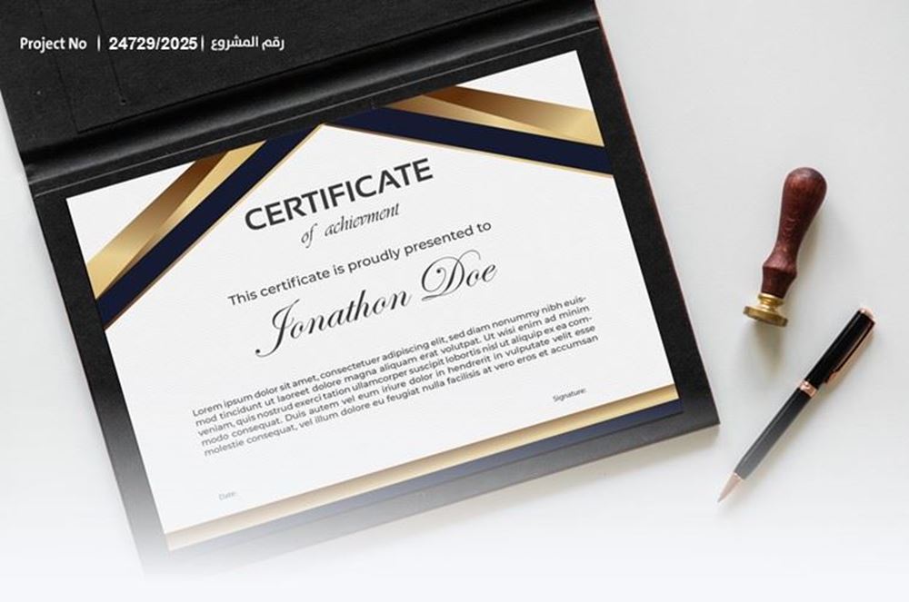 صورة أتمّ دراسته بنجاح... لكن شهادته أسيرة الرسوم