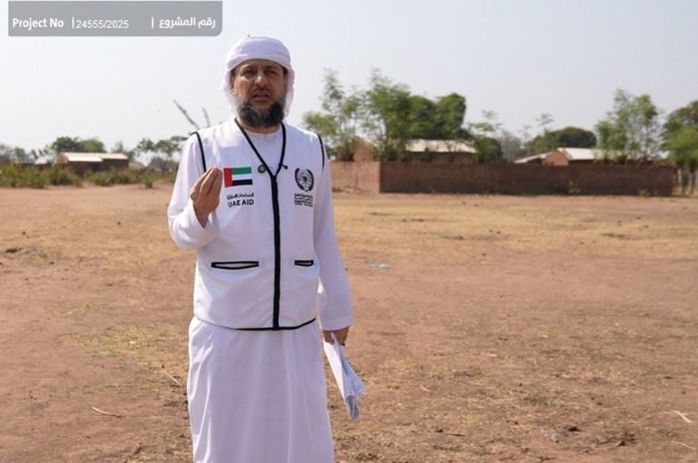 صورة بئر ارتوازي لقرية عطشى وفقيرة