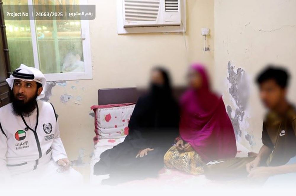 صورة صيانة غرفة ورسوم دراسية لأسرة أيتام