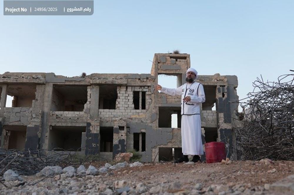 صورة إعادة تأهيل مركز صحي مُدمر في سوريا