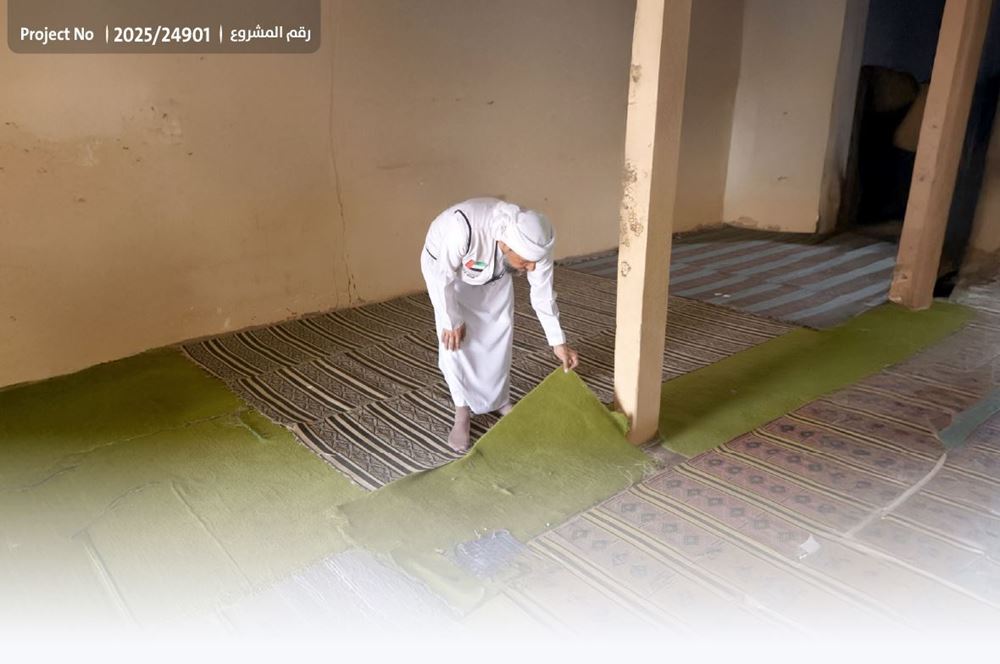 Picture of Providing furniture for a 100-square-meter mosque