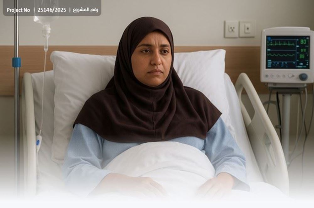 صورة فلنمد يد العون لأم أحمد في رحلتها العلاجية - 1029655