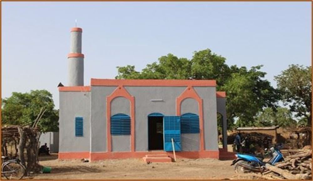 صورة بناء مسجد زايد عبدالله الهرمودي رحمه الله