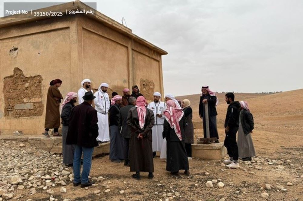 صورة صيانة وتأهيل بئر ارتوازي في سوريا