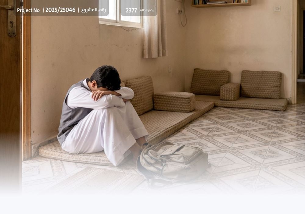 صورة يتيم بحاجة لسداد رسوم دراسيّة