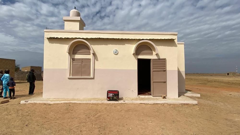 صورة بناء مسجد سعاد احمد علي حسن المطيري رحمها الله