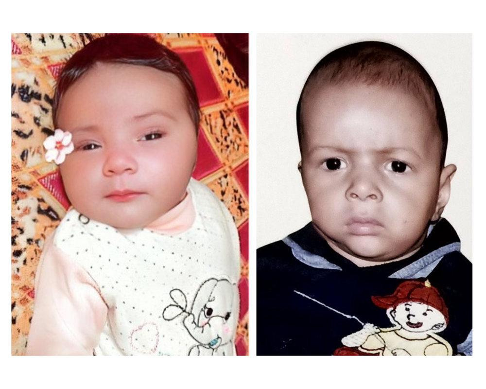 Picture of infant orphans