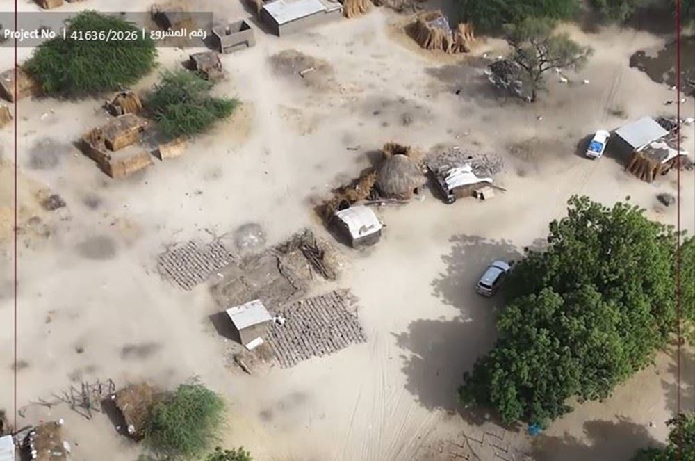 صورة - مسجد كبير يخدم عدة قرى نائية