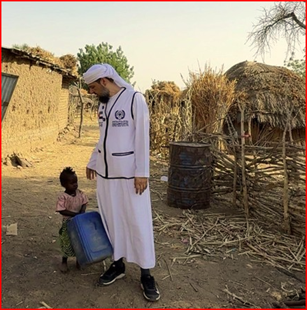 صورة حفر بئر جوفي عميق بتشاد