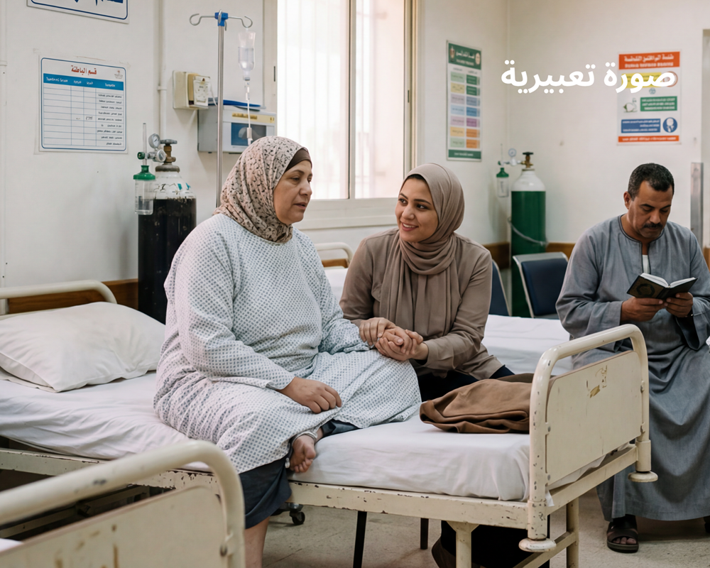 صورة المساهمة في كفالة 10 مرضى من مصر