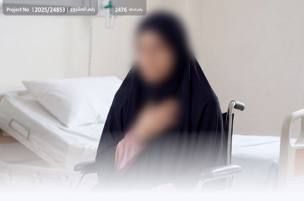 صورة أرملة مُصابة بالسرطان، تناشدكم  - 2186