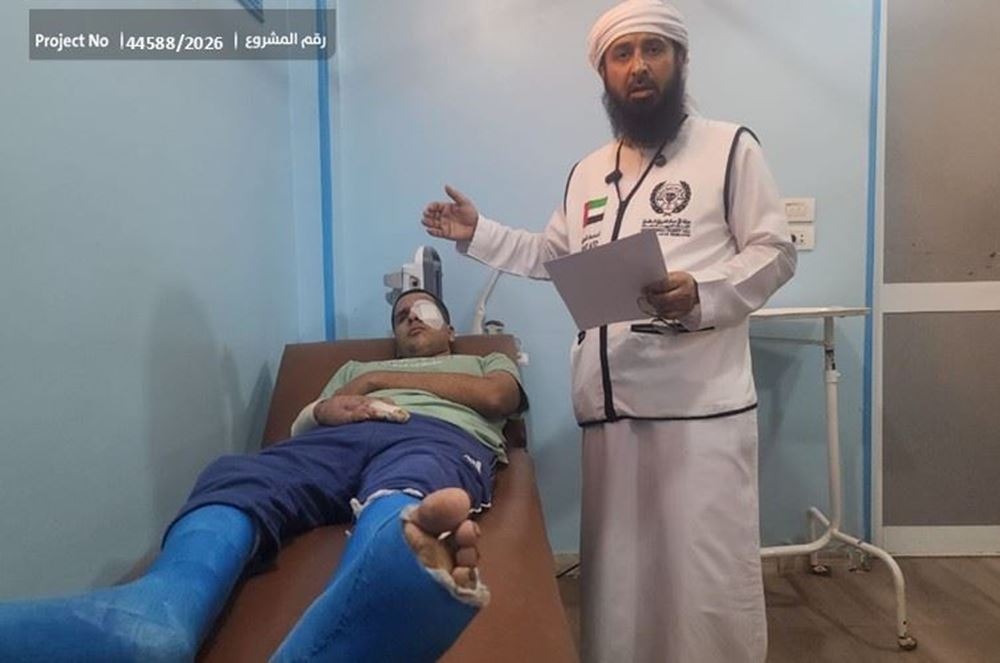 صورة شاب تعرّض لحادث حريق.. يناشدكم