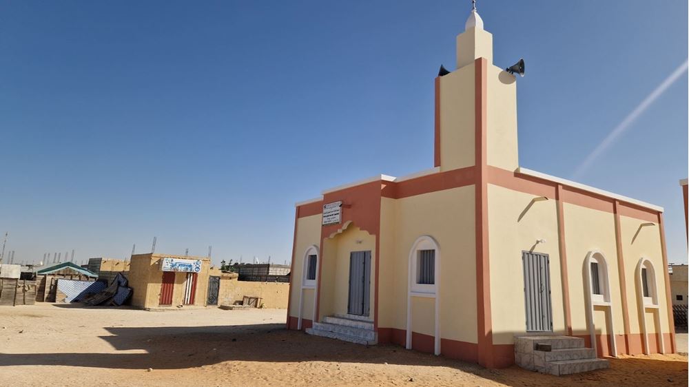 Picture of Building the mosque of Sheikh Fadl Saleh, may God have mercy on her.
