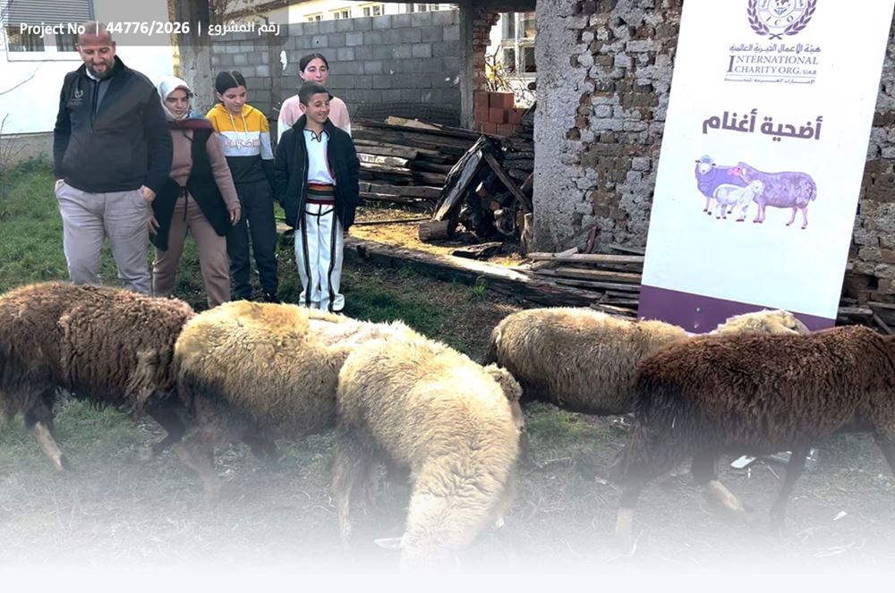 صورة ذبح وتوزيع الأضاحي (غنم_عام)