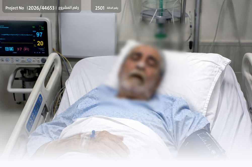 صورة أدوية لمسن مصاب بسكتة دماغية
