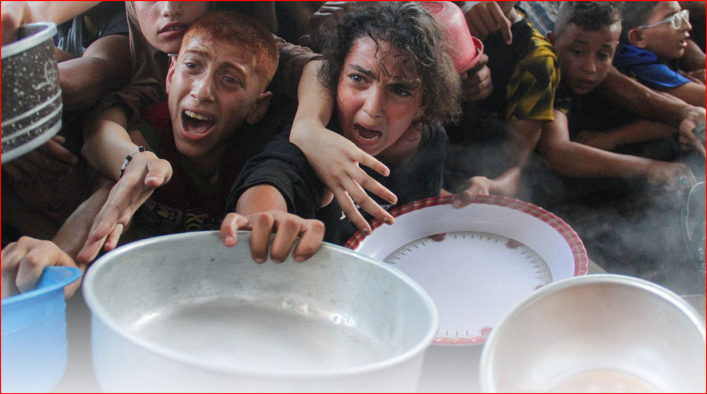 صورة تكية لإطعام الأسر المنكوبة بغزة