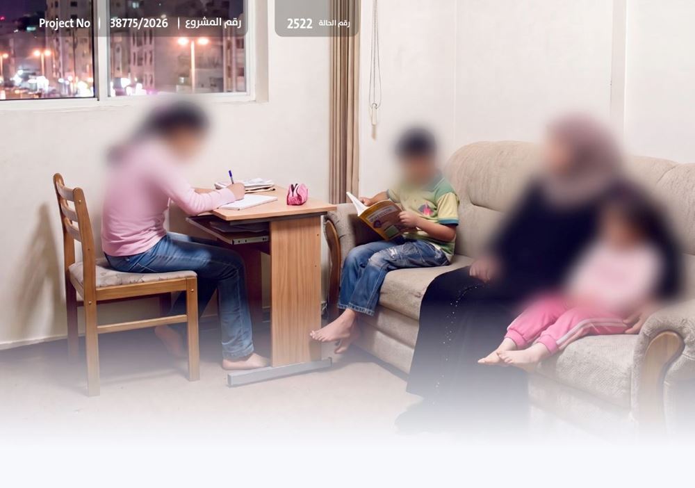 صورة يد العون قد تنقذ أسرة أيتام من الإخلاء