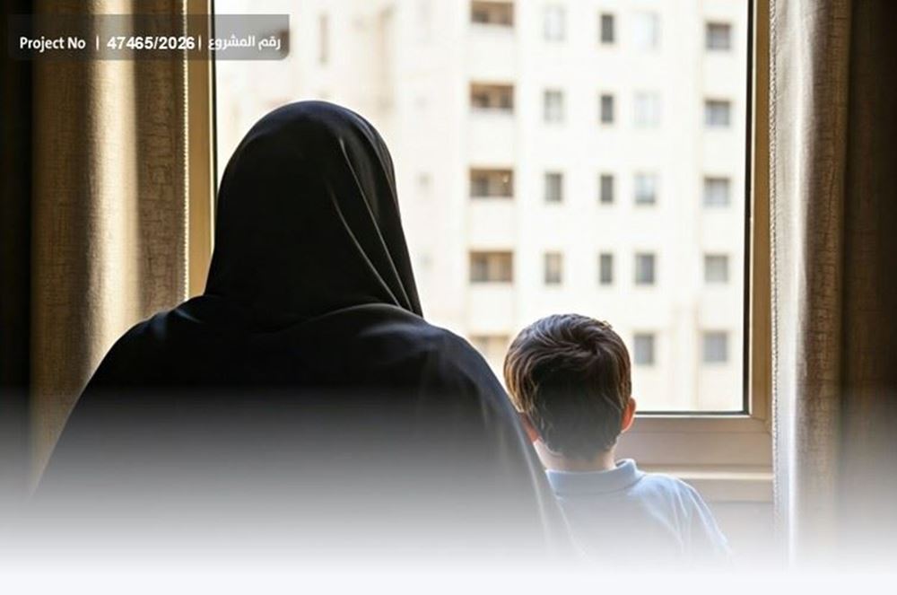 صورة سيدة معيلة لطفلين ..تناشدكم
