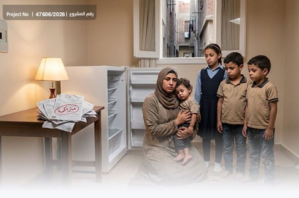 Picture of A family of orphans appeals to benevolent people.