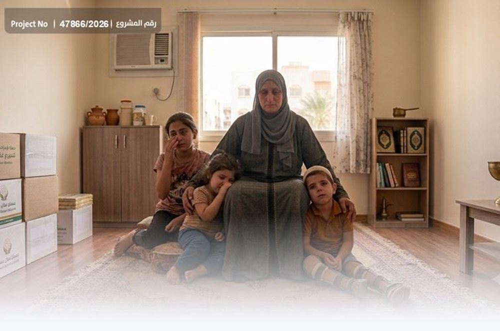 Picture of Be a source of support for a widow and her orphans.