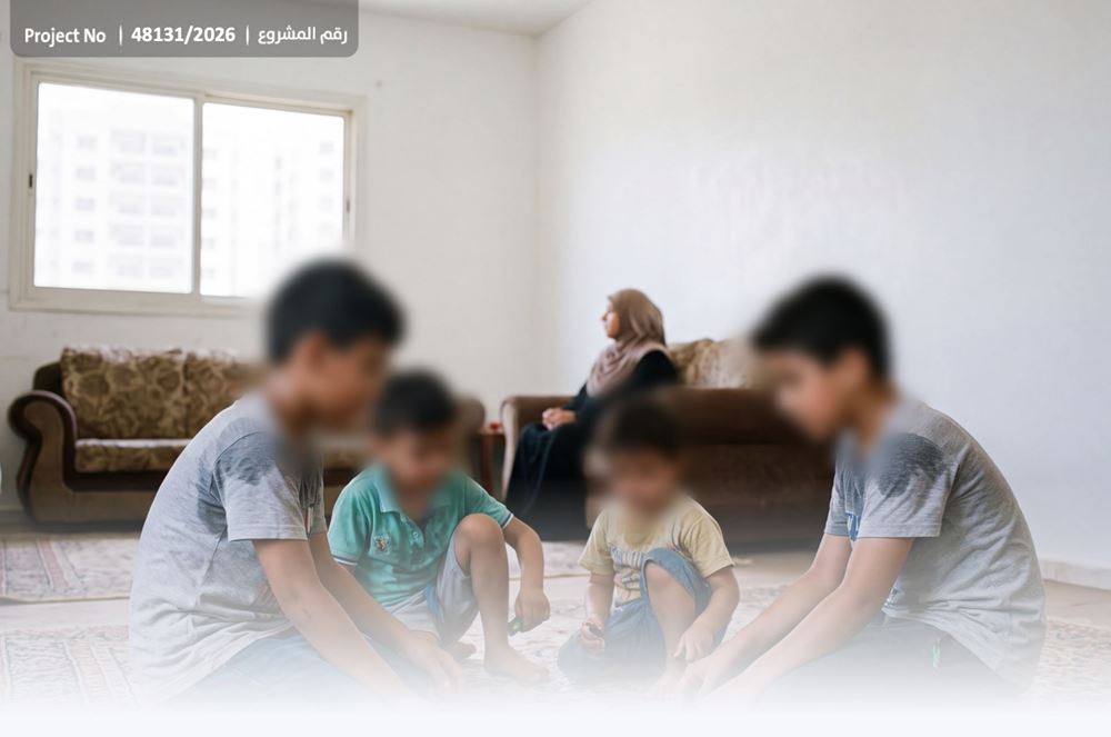 صورة أيتام بحاجة لمكيف ومروحة