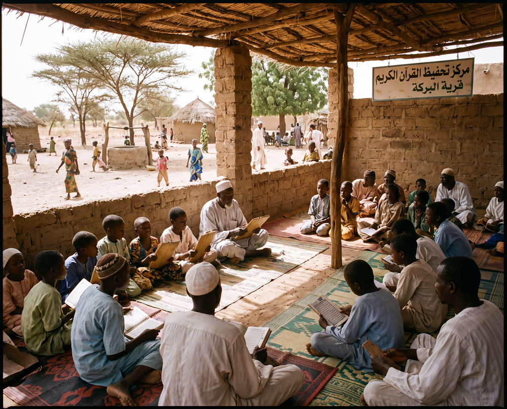 صورة بناء وتأثيث مركز لتحفيظ القرآن_ تشاد