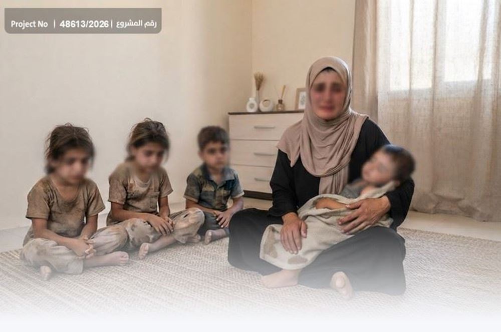 صورة أيتام ينتظرون عطاءكم