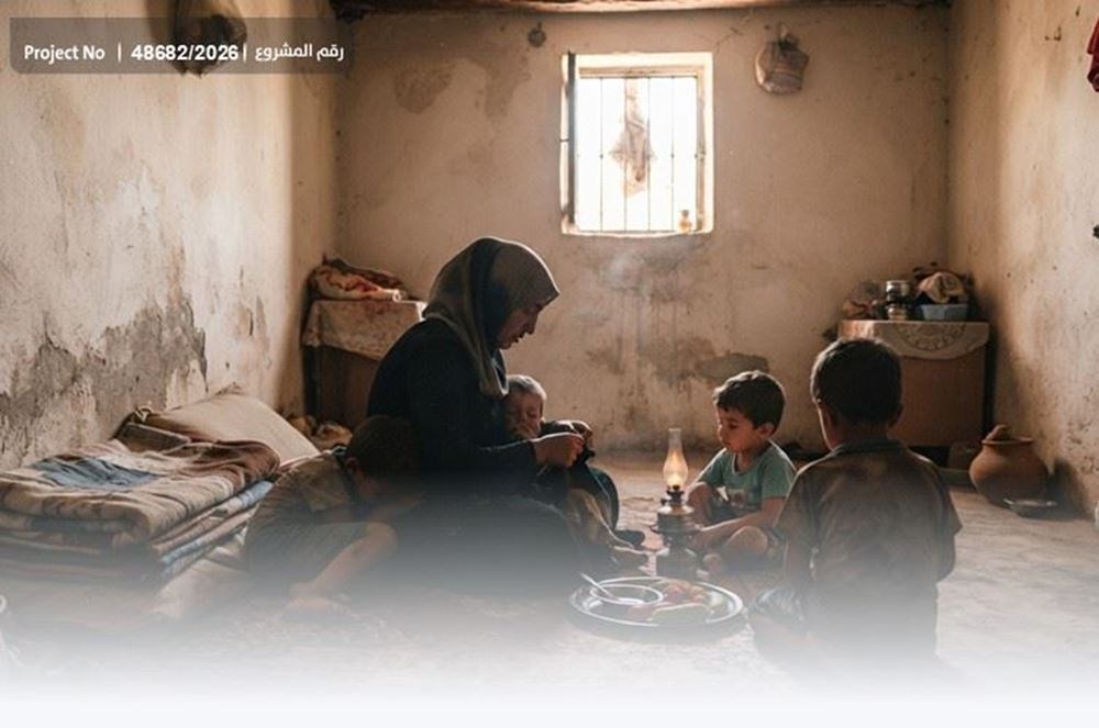 صورة أيتام يناشدون أهل الخير