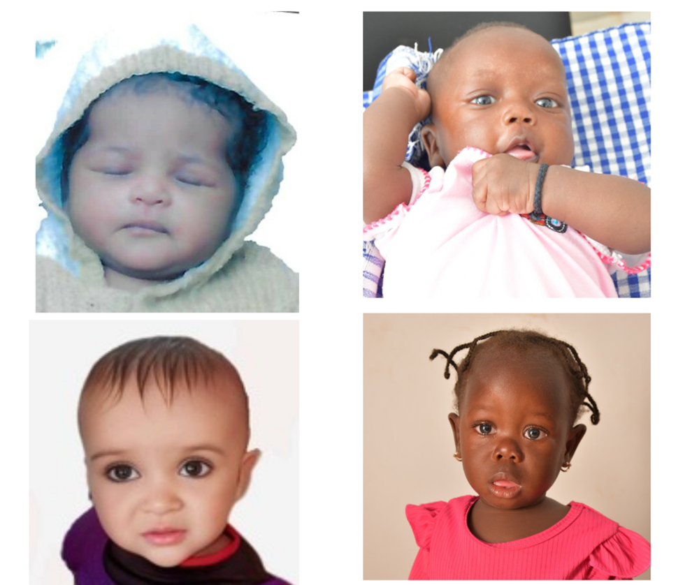 Picture of infant orphans