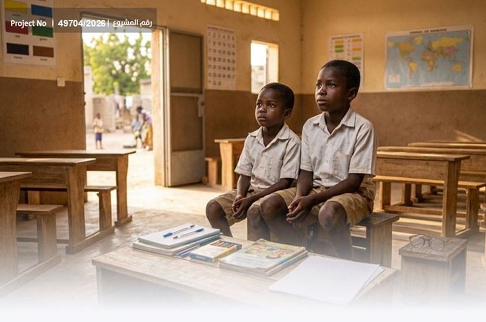 صورة رسوم دراسية تعيد الأمل ليتيمين