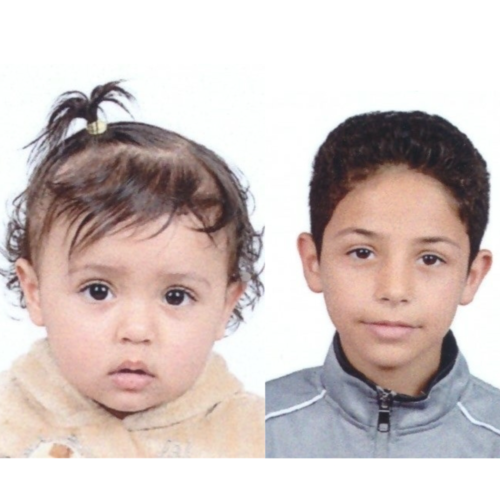 صورة أيتام من غزة