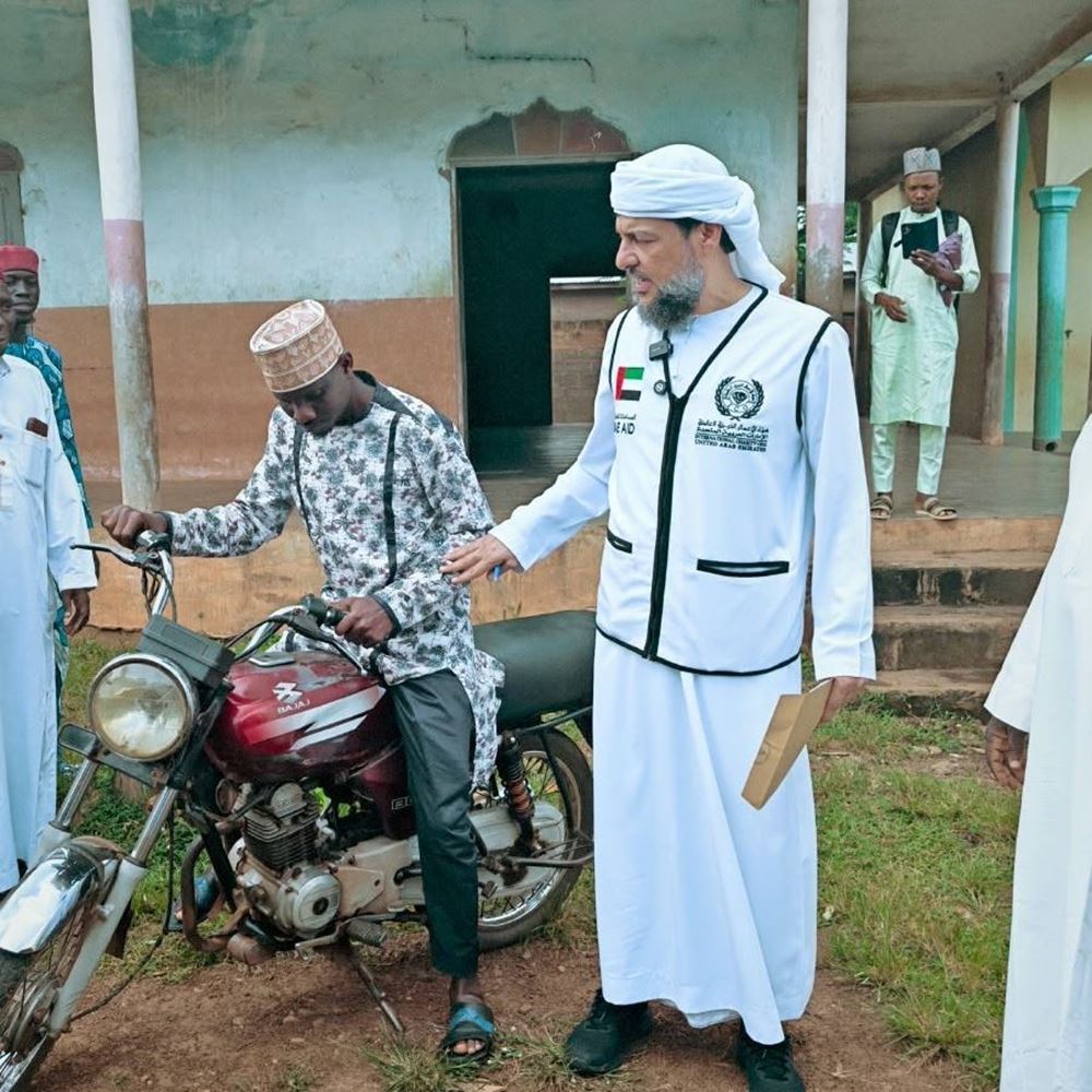 Picture of Motorcycles for Quran Teachers – Benin