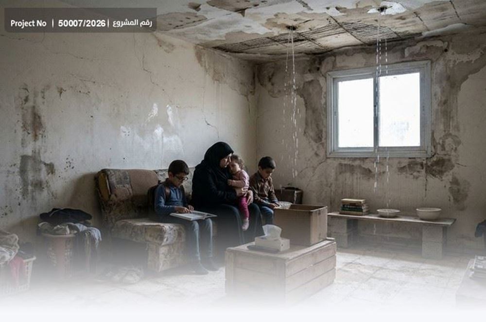 Picture of An orphan family is in dire need of home maintenance.