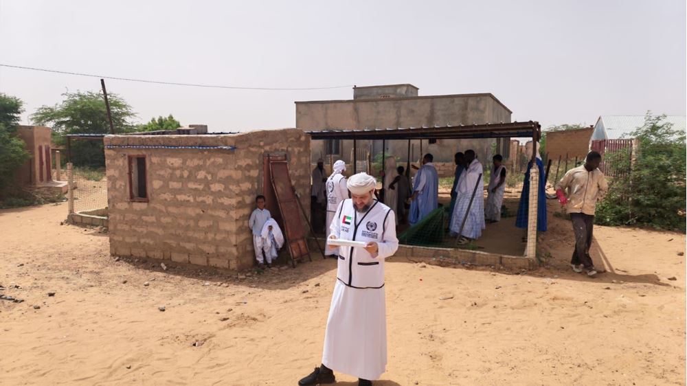 صورة ( مركز تحفيط لقرية موريتانية )
